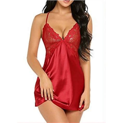 2022 Silk Nightgown For Women Sexy Nightwear Satin Sleepshirt Cute Night Wear Women Sleeping