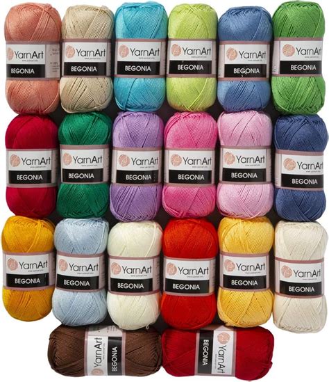 Amazon Skeins Yarnart Jeans Amigurumi Cotton Yarn Knitting