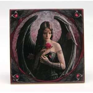 Anne Stokes Gothic Rose Fairy Bedding Queen Bed Size Doona Quilt Cover