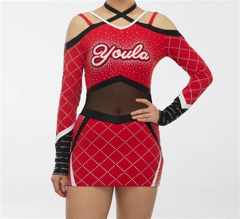 Rouge Renegade Cheer Uniform Ula Cheer Uniforms