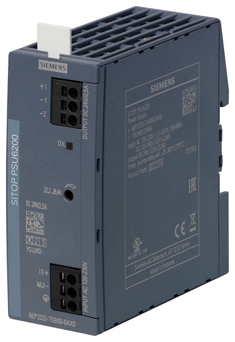 Ep Sb Ax Siemens Ac Dc Din Rail Power Supply Psu Ite