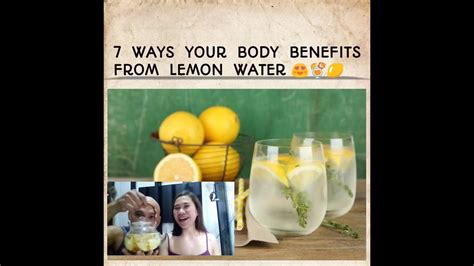 7 Ways Your Body Benefits From Lemon Water Vlog11 Youtube