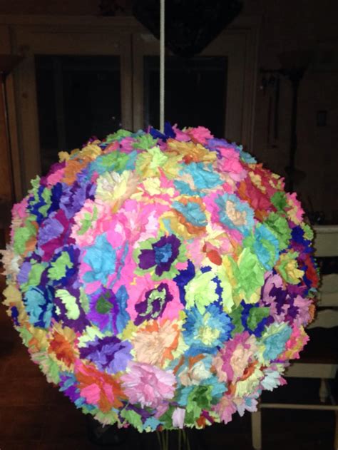 Giant Multi Color Pinata Fiesta Pinata Made To Order Etsy