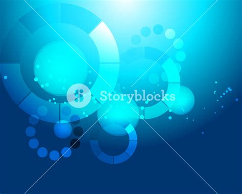 Blue Abstract Tech Background Vector Royalty Free Stock Image Storyblocks