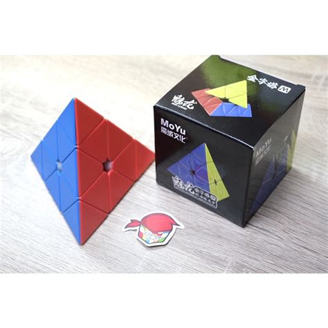 Jual RUBIK PYRAMINX MOYU MEILONG M MAGNETIC STIKERLESS Shopee Indonesia