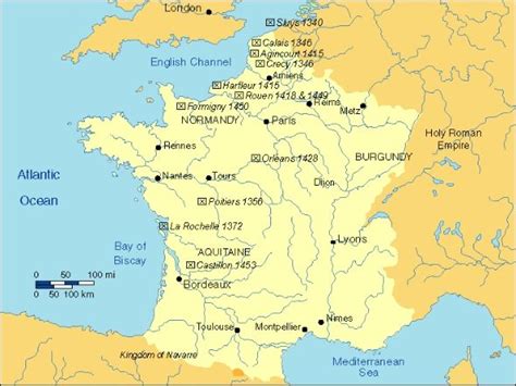 Famous Map Of France During 100 Years War Ideas – Map of France to Print