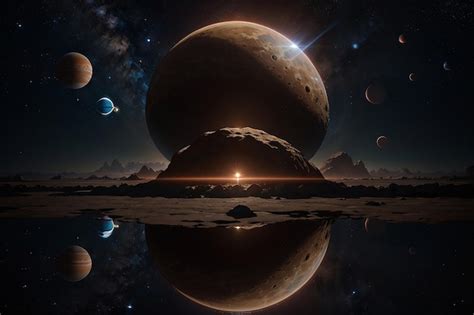 Premium AI Image | Exoplanet Discovery