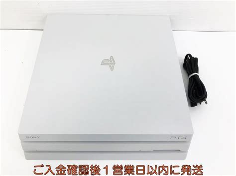 【目立った傷や汚れなし】【1円】ps4pro 本体 1tb ホワイト Sony Playstation4 Cuh 7200b 初期化動作確認