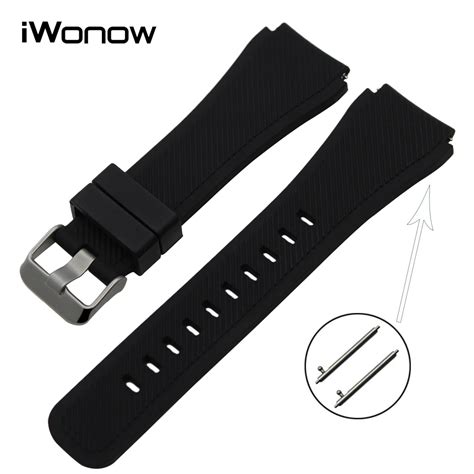 Quick Release Silicone Rubber Watchband Mm Mm For Casio Seiko