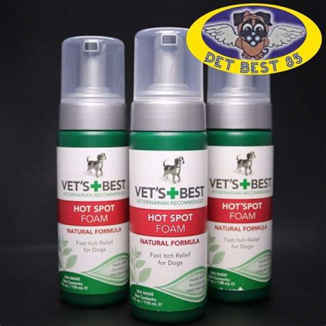 Jual Vets Best Hot Spot Foam Ml Untuk Kulit Gatal Kering Iritasi Di Seller Pet Best