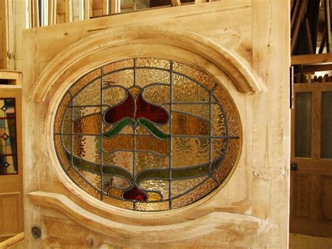 Reclaimed Antique Victorian And Edwardian Stained Glass Doors