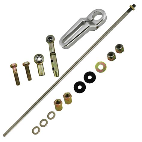 Column Linkage Shift Kit Machined Aluminum Compatible With Ford C4