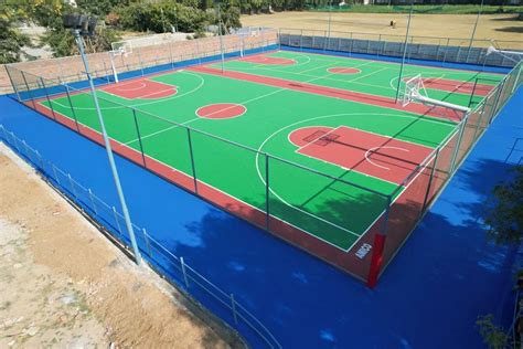 Outdoor Acrylic Basketball Court Flooring Mm At Rs Square Feet