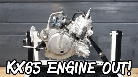 Kawasaki KX65 Engine Removal YouTube