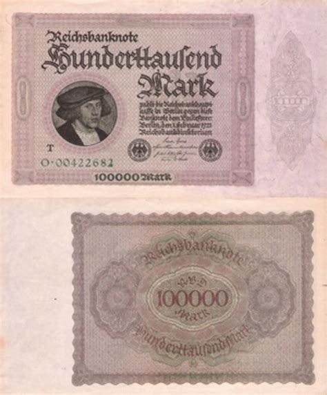 100 000 Mark (Reichsbanknote) - Germany (1871-1948) – Numista