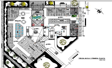 Big Building Architectural Plan Dwg File Artofit