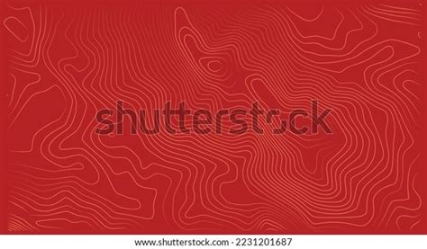 Stylized Height Topographic Map Contour Lines Stock Vector Royalty Free 2231201687 Shutterstock