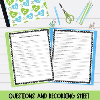 Earth Day Reading Comprehension Scavenger Hunt By The Sweet And Sassy