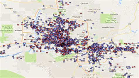 Sexoffender Map Color 2018