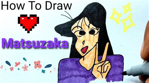 How To Draw Matsuzaka Easy Step By Step Drawing Lesson Shinchan Mam