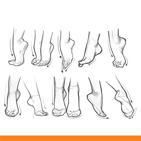 21 Draw On Instagram “some Tips For Drawing Feet By The Talented