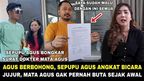 BARU SAJA SEPUPU AGUS MUNCUL NGAKU KALAU MATA AGUS SEBELAH KANAN GAK