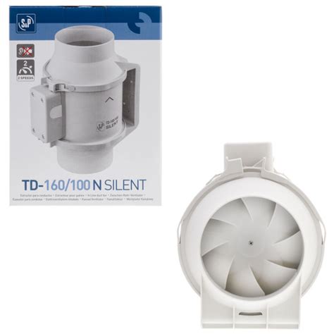 Вентилятор вытяжной канальный Soler&Palau TD-160/100 N SILENT - купить ...
