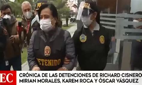 Caso Richard Swing Ordenan Detención Preliminar De Karem Roca Y Otros