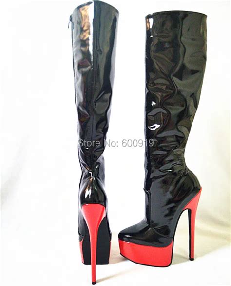 Free Shipping 20cm High Height Sex Boots Womens Boots Platform