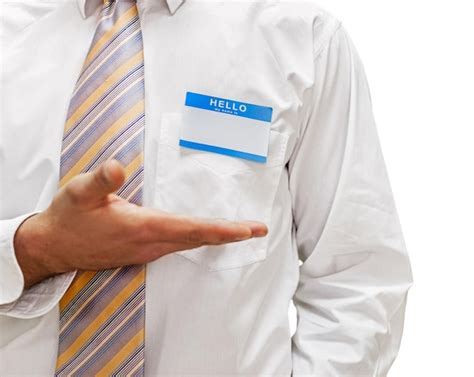 Premium Photo Male Doctor With Badge On His Chest Closeup
