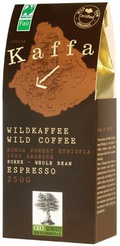 Kaffa Wildkaffee Espresso Ganze Bohne Im Fair Einkaufen Shop Bestellen