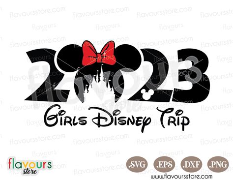 2023 Disney Girls Trip Svg Minnie Ears Svg Cut Files Flavoursstore