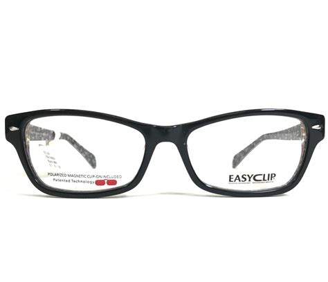 Easyclip Eyeglasses Frames Wf Ec287 Black Pink Cat Eye Frames W Clip On Lenses Ebay