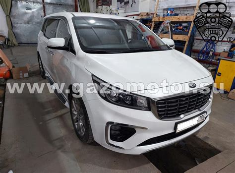 KIA CARNIVAL KA4 4 поколение установка предпускового автономного ...