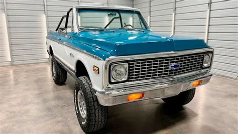 1972 Chevrolet K5 Blazer Vin Cke182f154154 Classic Com