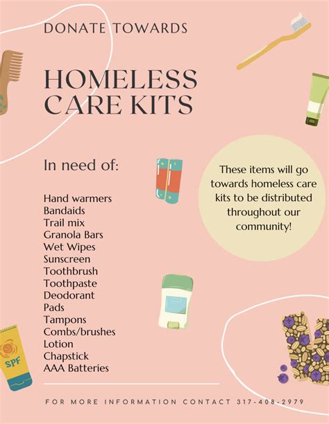 Mia Knoop S Service Learning Blog Homeless Care Kits