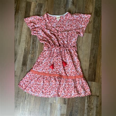 Knox Rose Dresses Knox Rose Floral Draw String Dress Xs Poshmark