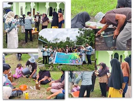 Mahasiswa Kukerta Unri Sulap Limbah Ikan Menjadi Pupuk Organik Cair