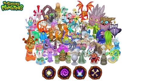 All Magical Monsters My Singing Monsters Youtube