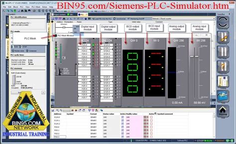 Siemens PLC Simulator - Plant Simulation Software