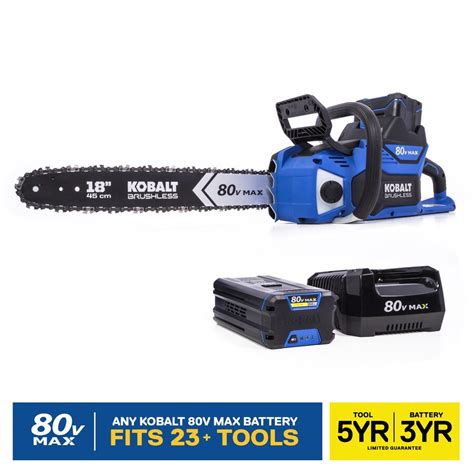 80 Volt Max Cordless Electric Chainsaws At