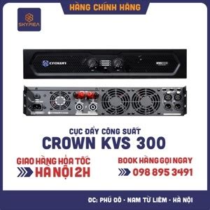 Amply Crown KVS 300 chính hãng giá rẻ