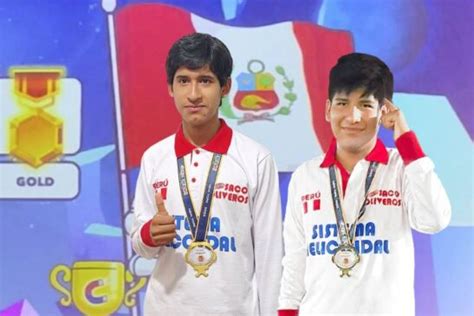 Estudiantes peruanos ganan medallas de oro en Olimpiada de Matemática