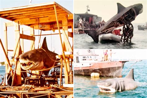 Rare behind-the-scenes pics of Jaws movie reveal the secrets of how the ...