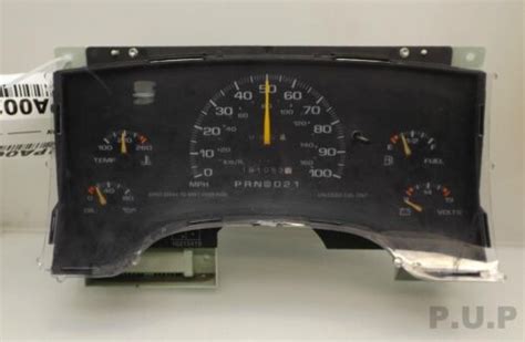 1995 1998 Chevy S10 Blazer Speedometer Instrument Cluster 191k Miles