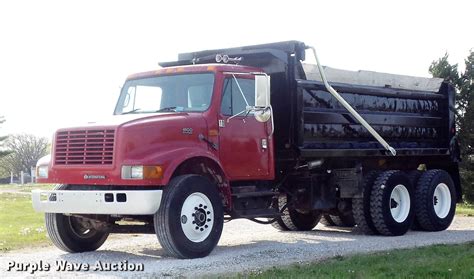 1998 International 4900 Dump Truck In Moscow Mills Mo Item Dc7313