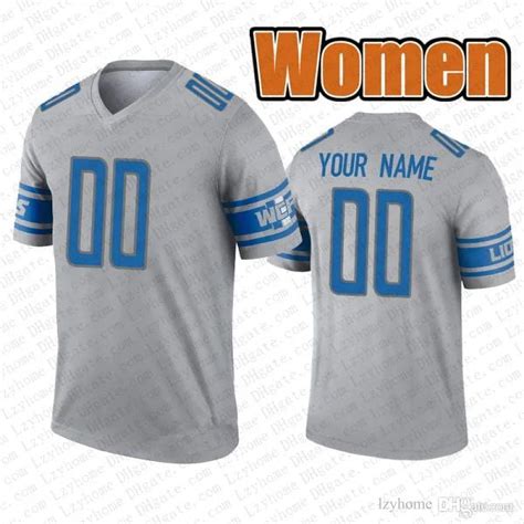 Nfl Jersey Custom Mens Women Youth Lions Detroit Amon Ra St Brown