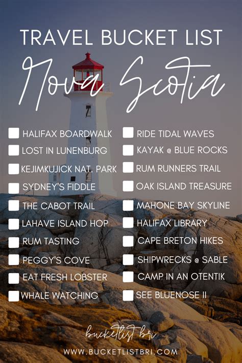 Bucket List Worthy Things To Do In Nova Scotia Canada Artofit