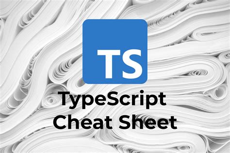 Typescript Cheat Sheet 11Sigma