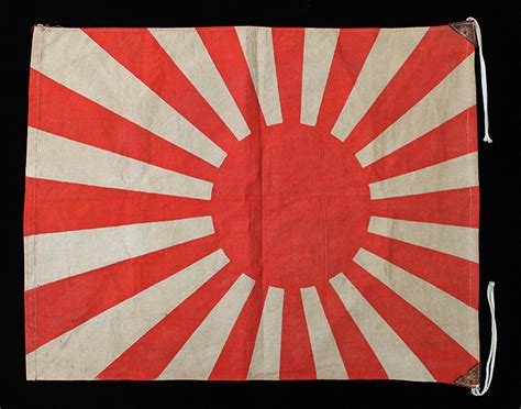 Rare WWII Japanese Imperial Naval Landing Forces Rifle Flag: Flying Tiger Antiques Online Store